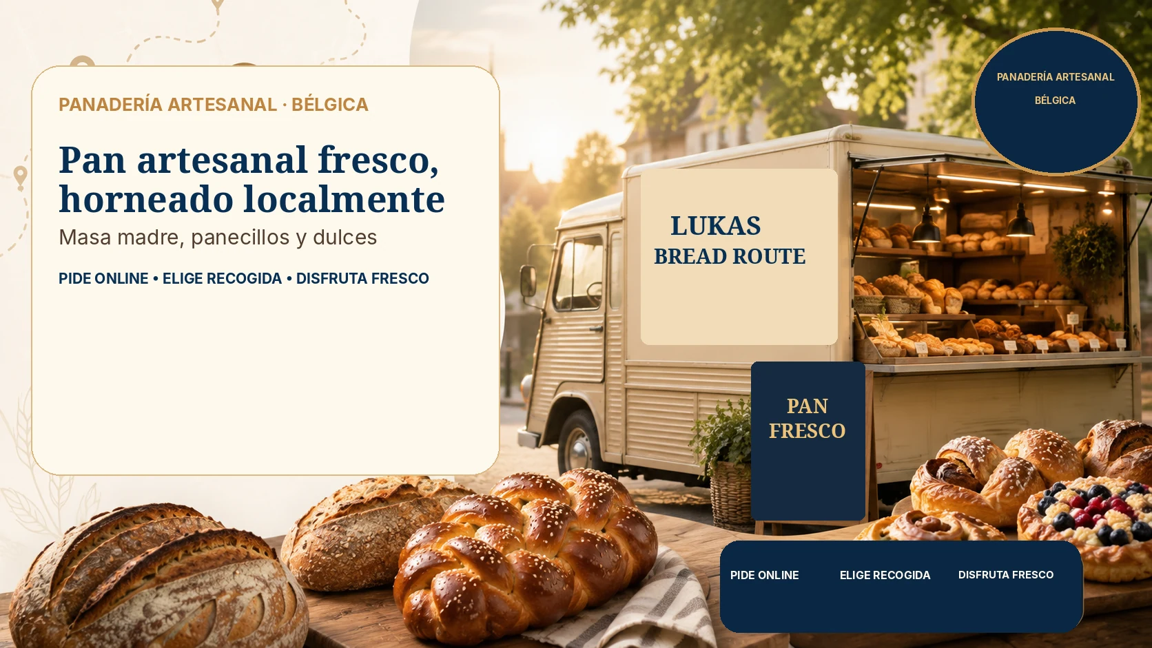 Lukas The Baker — hero ES